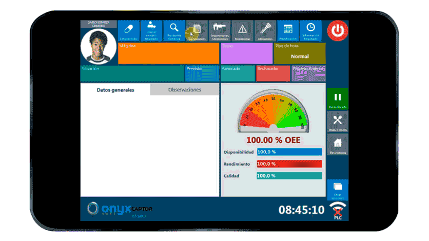 Captura de Datos en planta